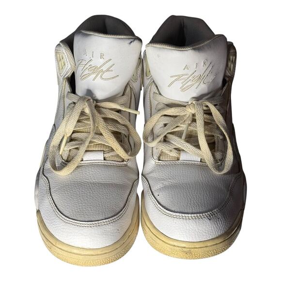 Nike Air Flight Legacy White BQ4212-101 Men’s Size 11 Retro Basketball OG Vibe - Picture 4 of 10